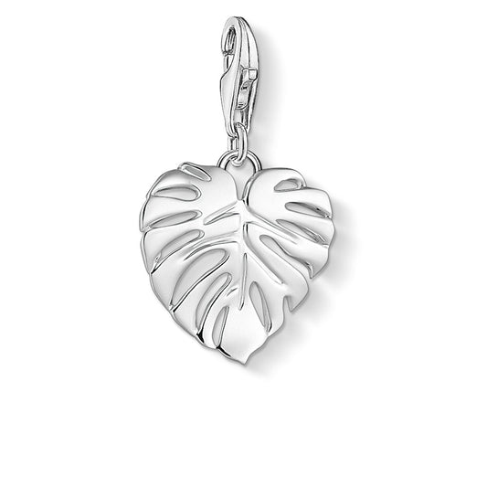 STERLING SILVER FILIGREE HEART CHARM PENANT
