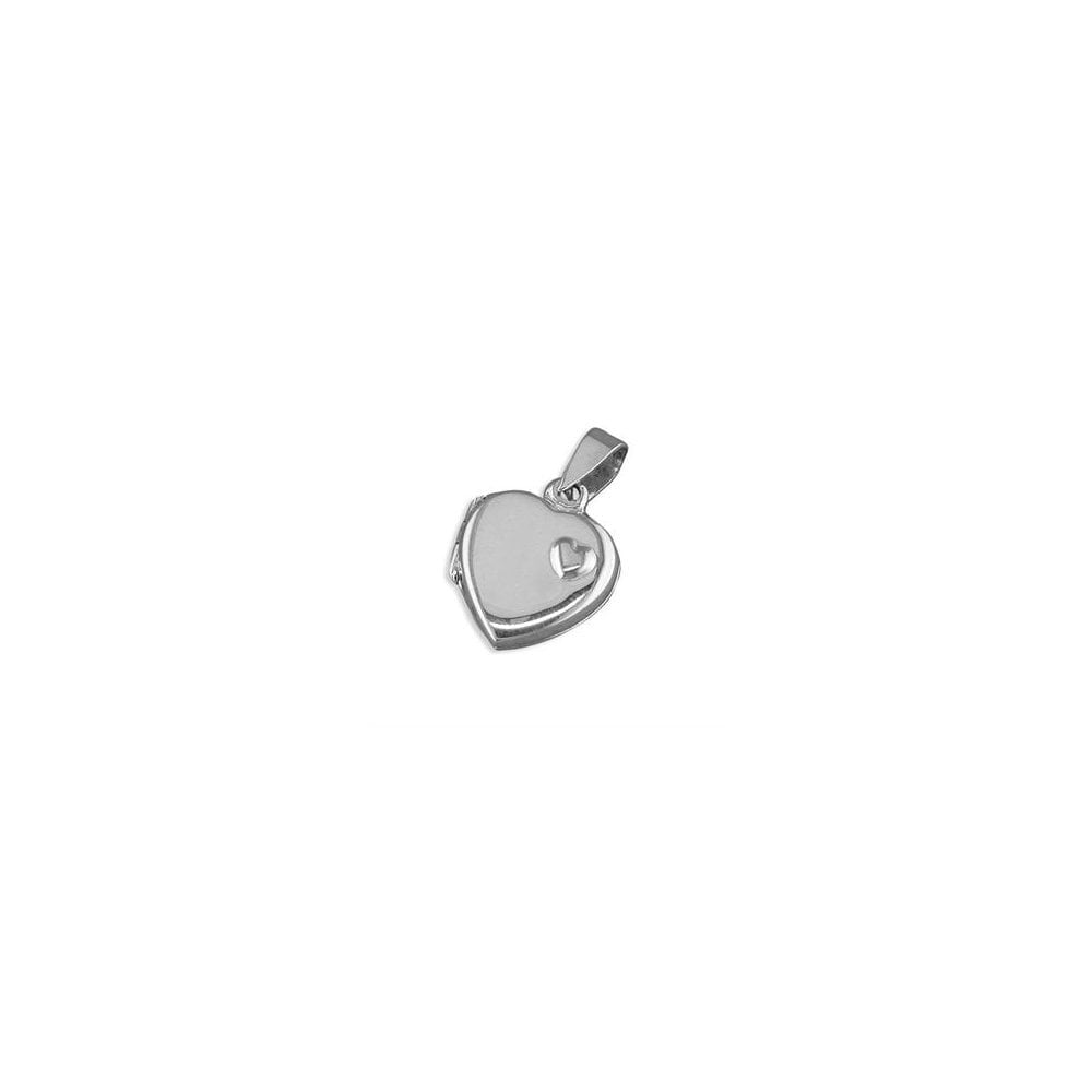 STERLING SILVER HEART LOCKET