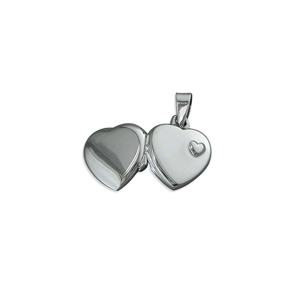 STERLING SILVER HEART LOCKET