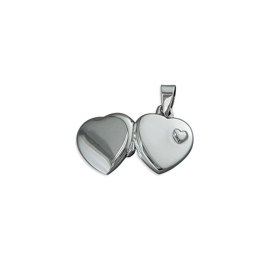 STERLING SILVER HEART LOCKET