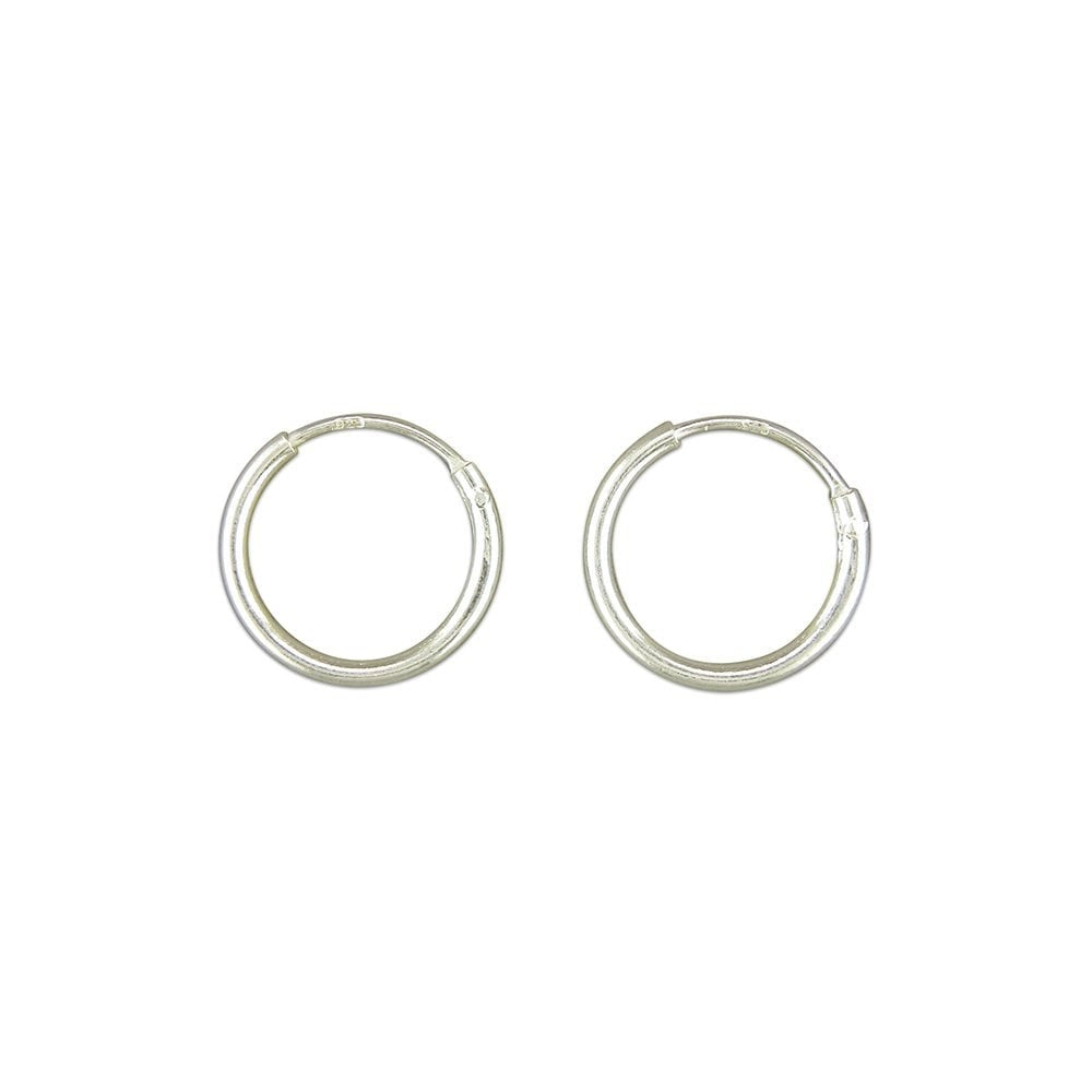 STERLING SILVER HINGED SLEEPER EARRINGS