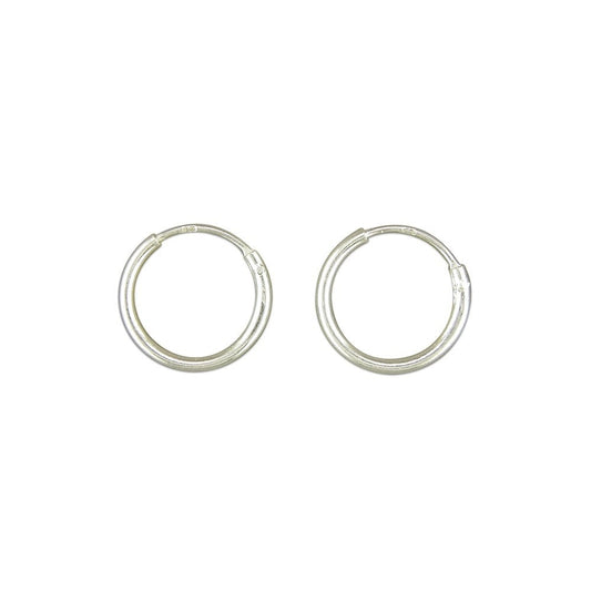 STERLING SILVER HINGED SLEEPER EARRINGS