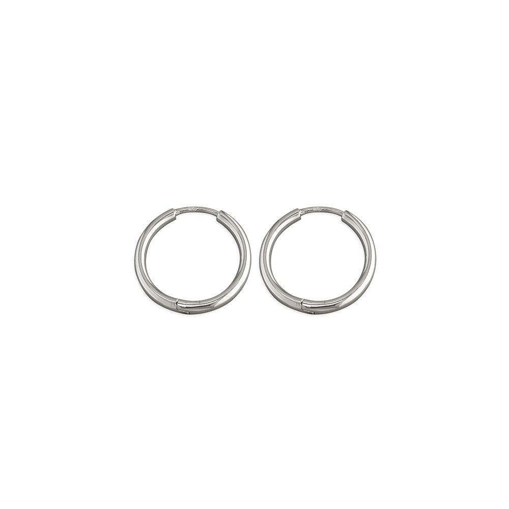 STERLING SILVER HOOP EARRINGS