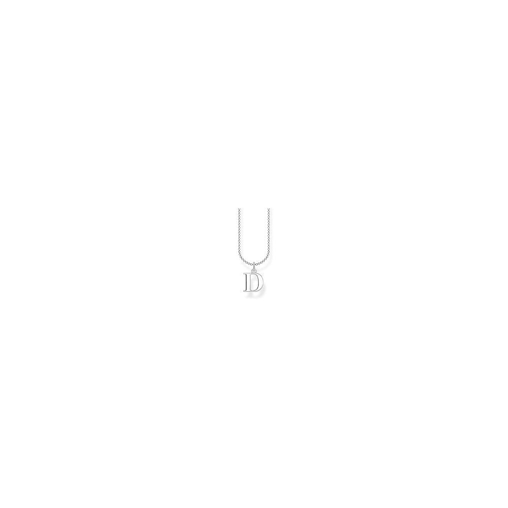 STERLING SILVER INITAL A TO Z NECKLACE
