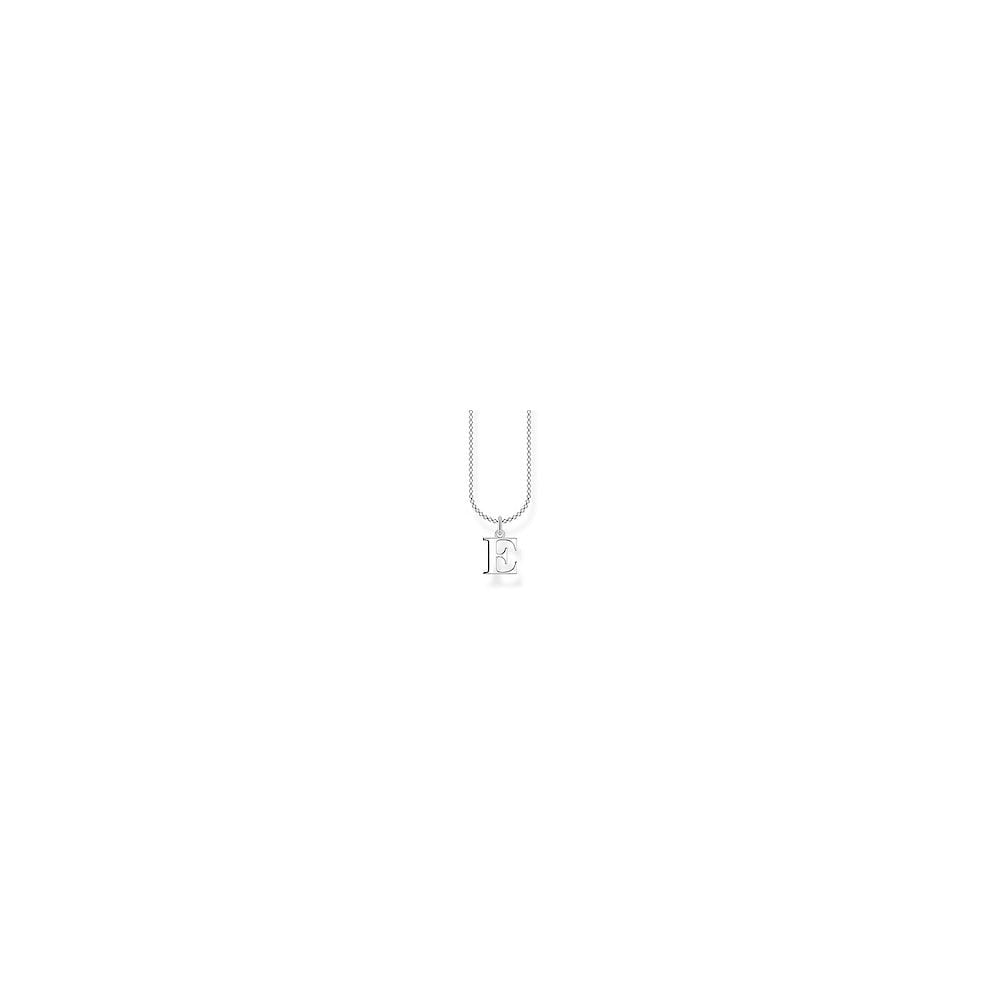 STERLING SILVER INITAL A TO Z NECKLACE