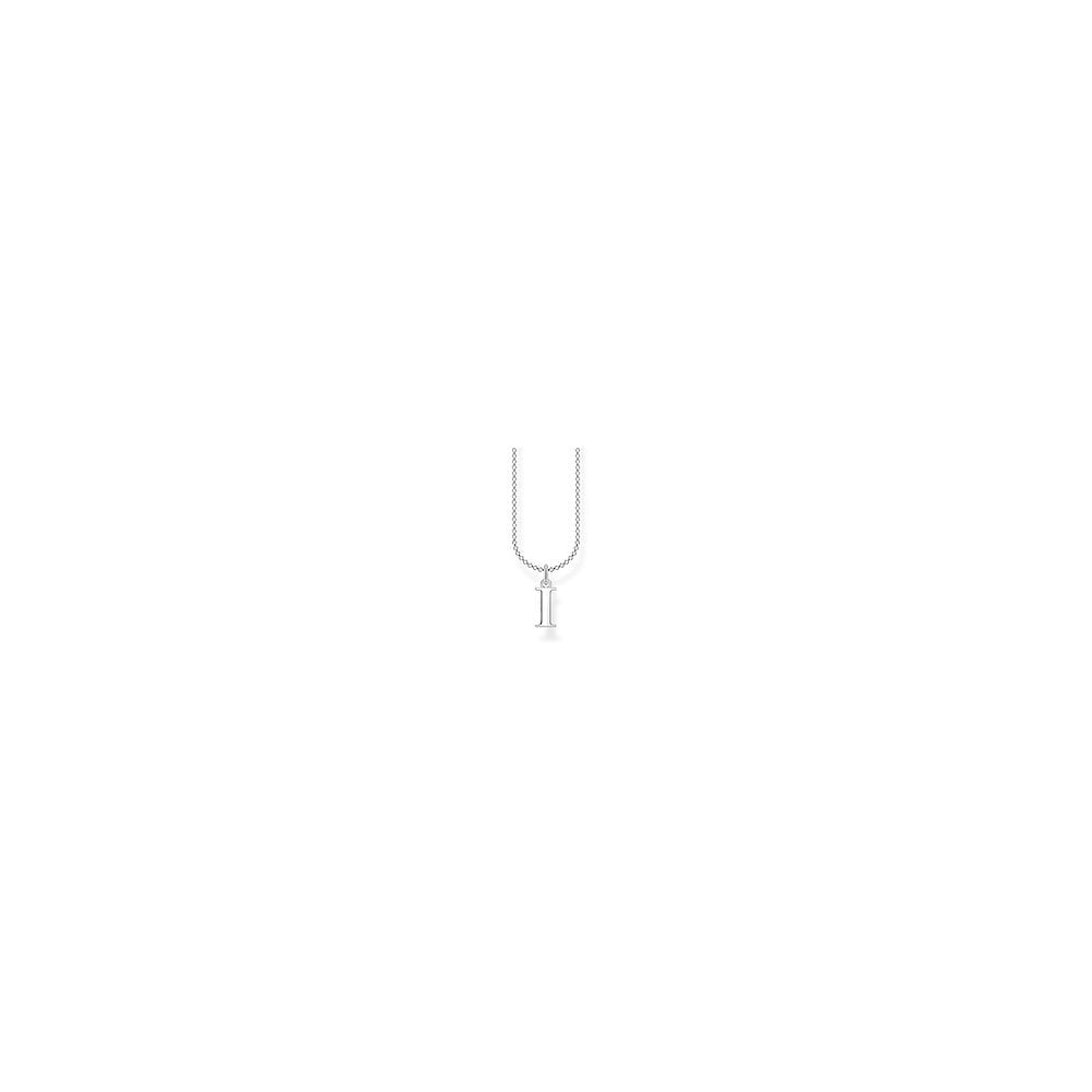 STERLING SILVER INITAL A TO Z NECKLACE