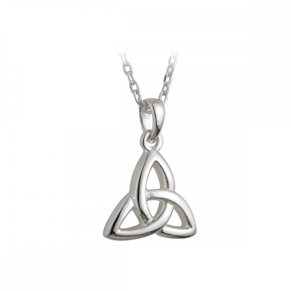 STERLING SILVER KIDS TRINITY KNOT PENDANT