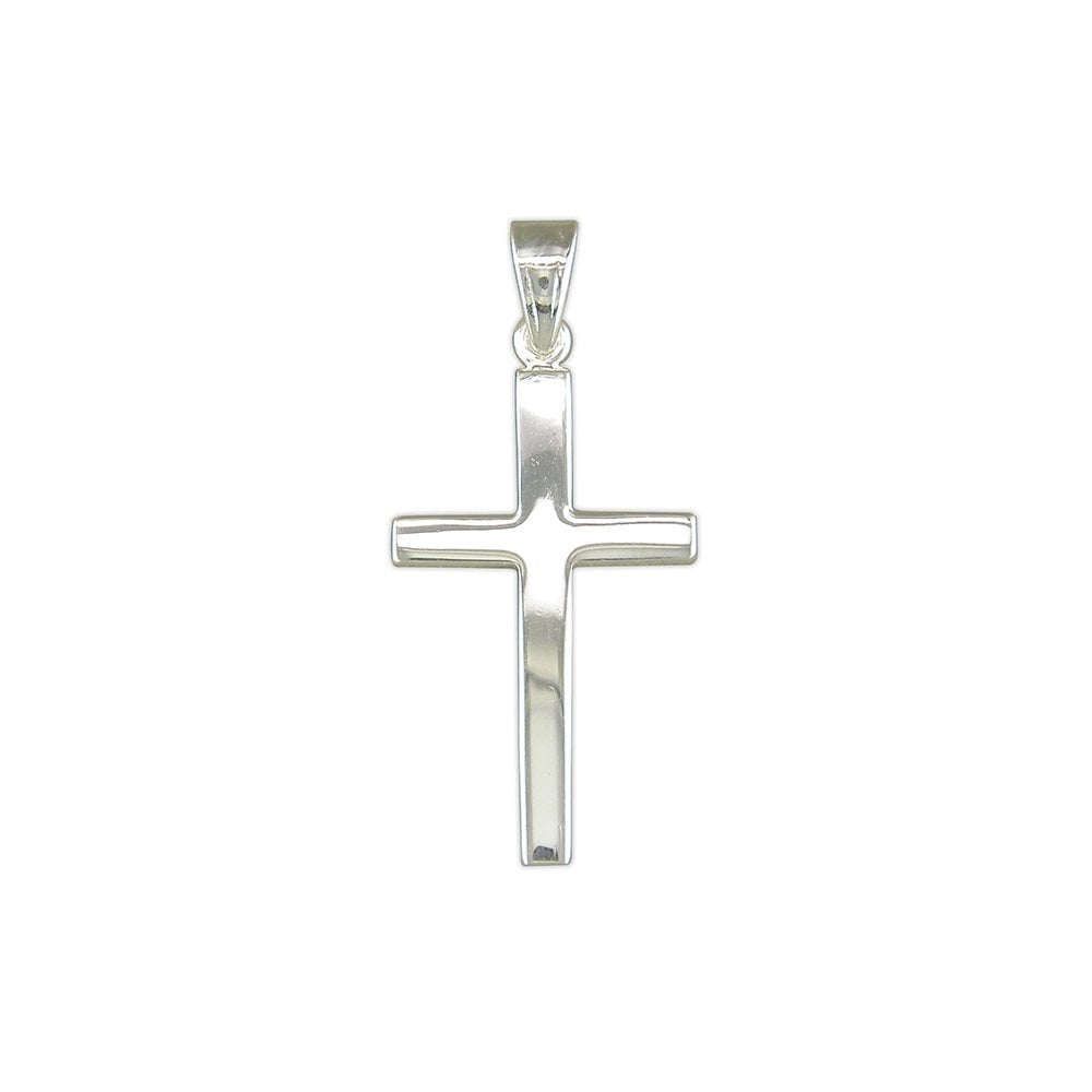 STERLING SILVER PLAIN CROSS 