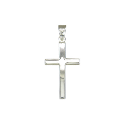 STERLING SILVER PLAIN CROSS 