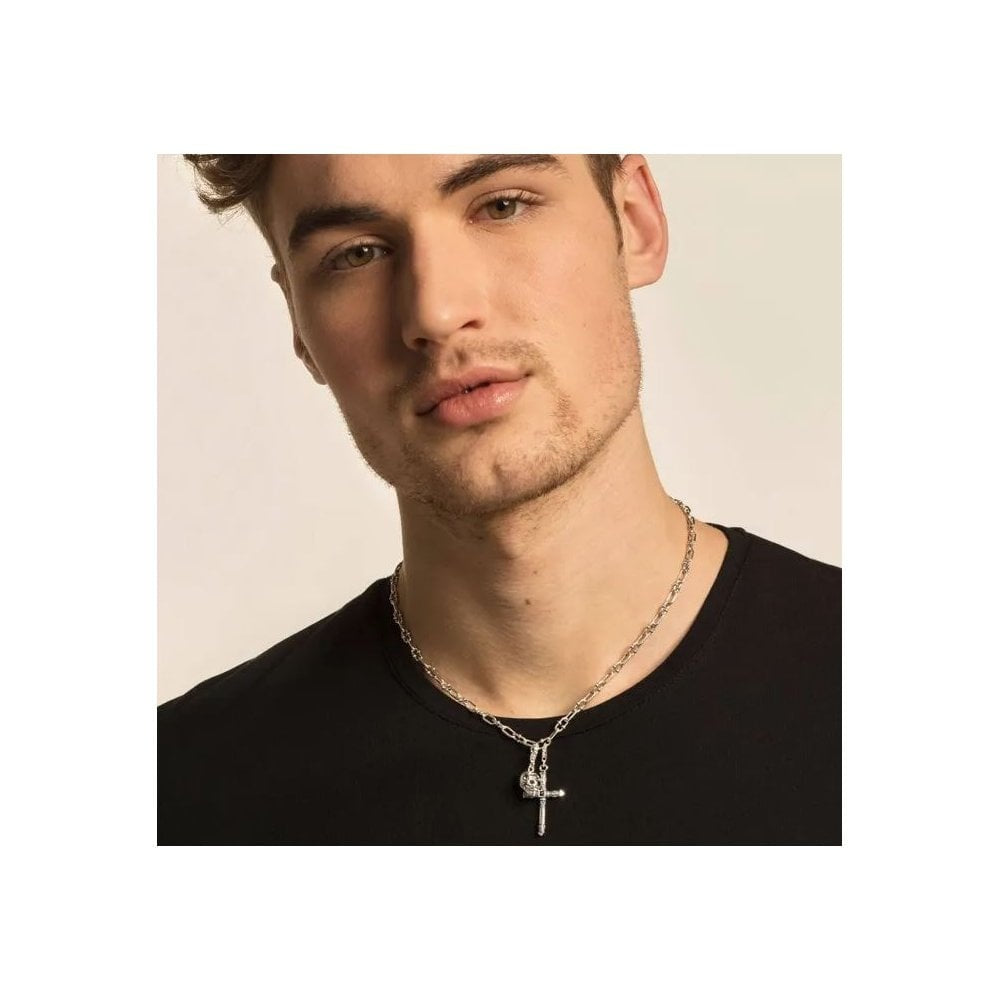 STERLING SILVER SKULL CHARM
