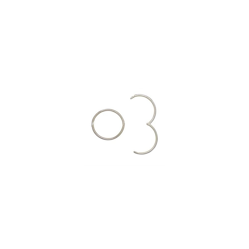 STERLING SILVER SLEEPER EARRINGS
