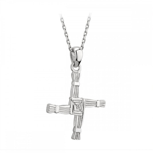 STERLING SILVER ST.BRIGIDS CROSS