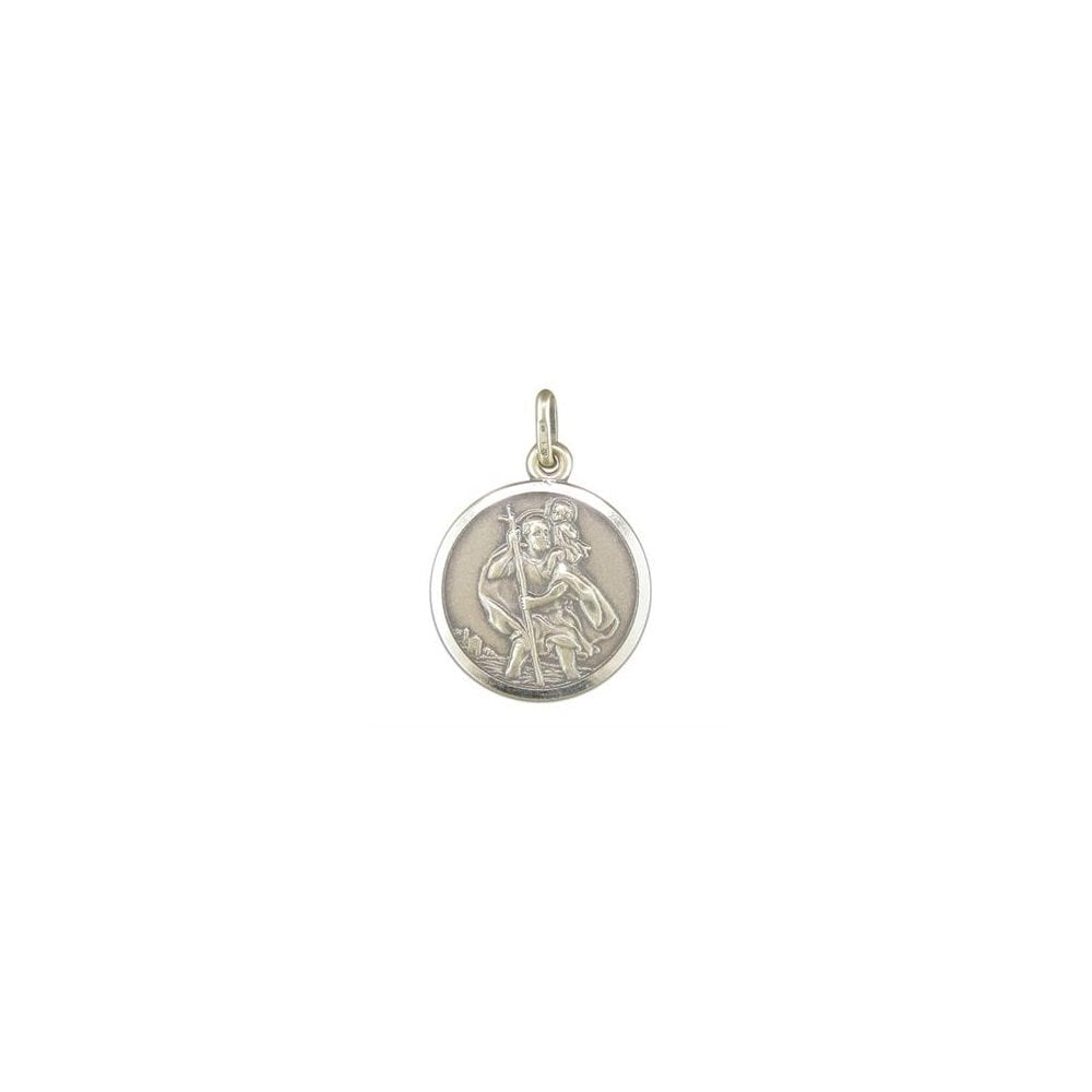 STERLING SILVER ST. CHRISTOPHER MEDAL 
