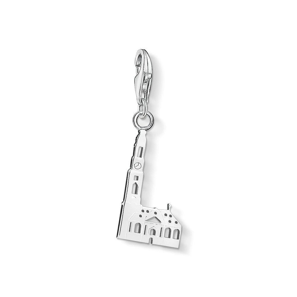 STERLING SILVER ST MICHAELS CHURCH HAMBURG CHARM