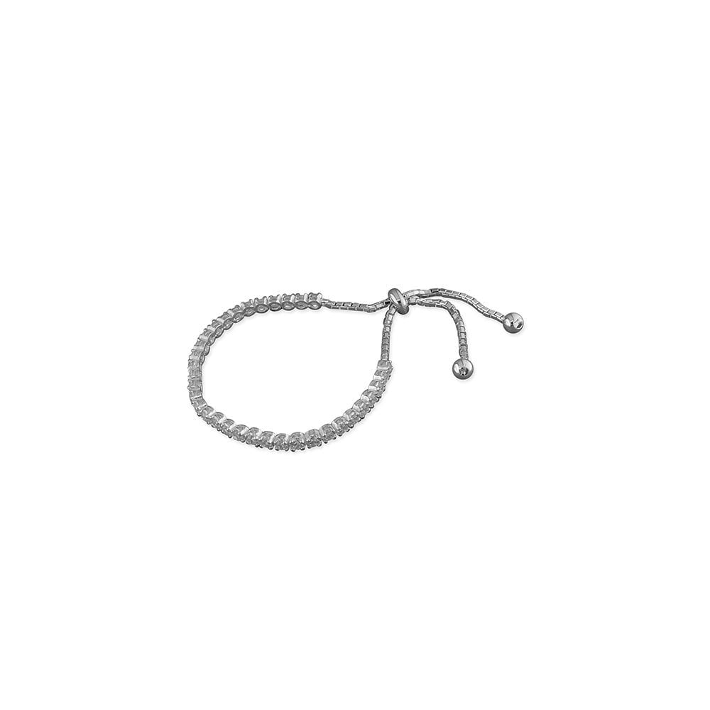 STERLING SILVER TENNIS BRACELET