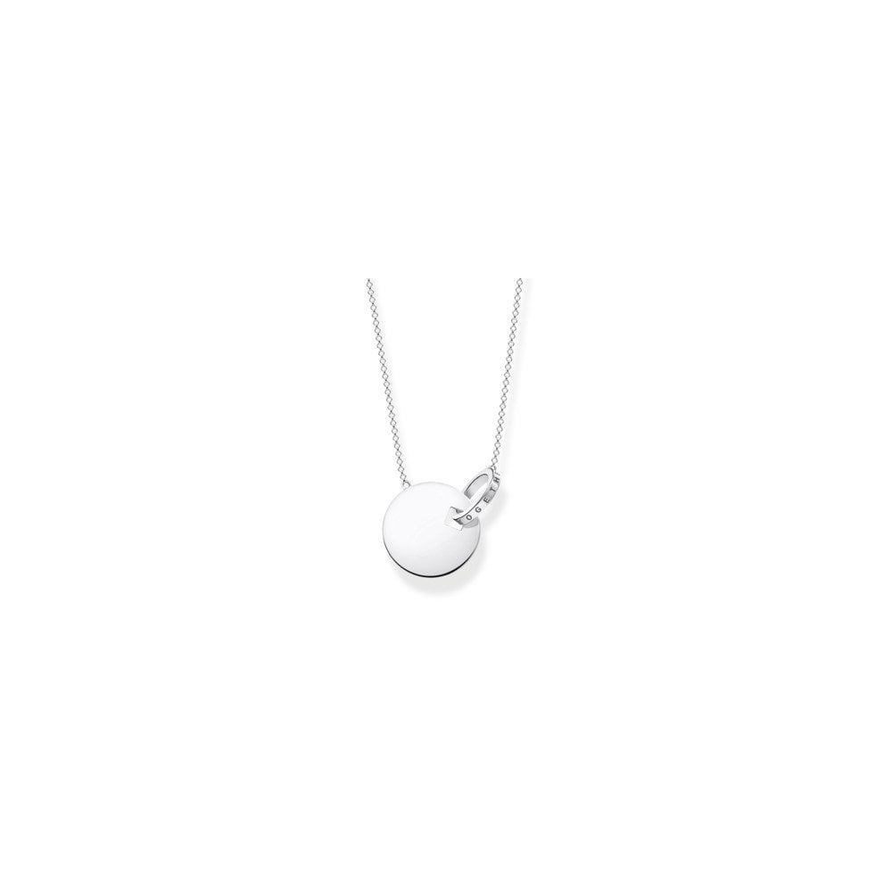 STERLING SILVER TOGETHER NECKLACE WITH "TOGETHER" AND "FOREVER" ENGRAVING
