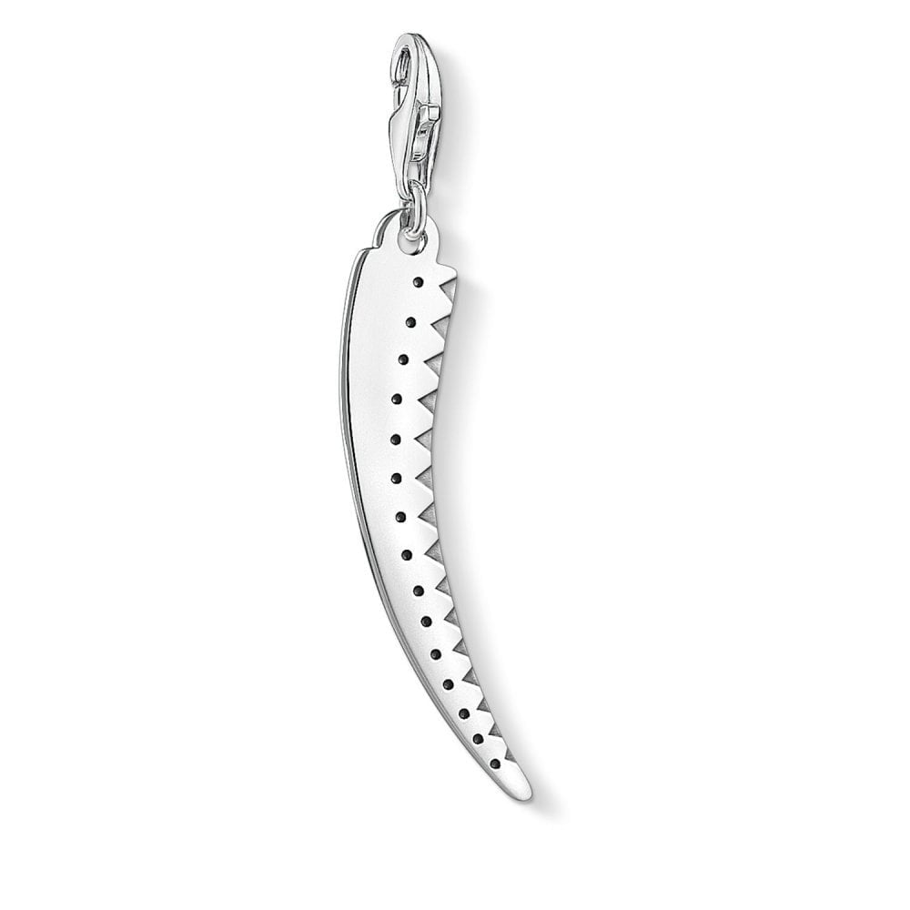 STERLING SILVER TOOTH CHARM PENDANT