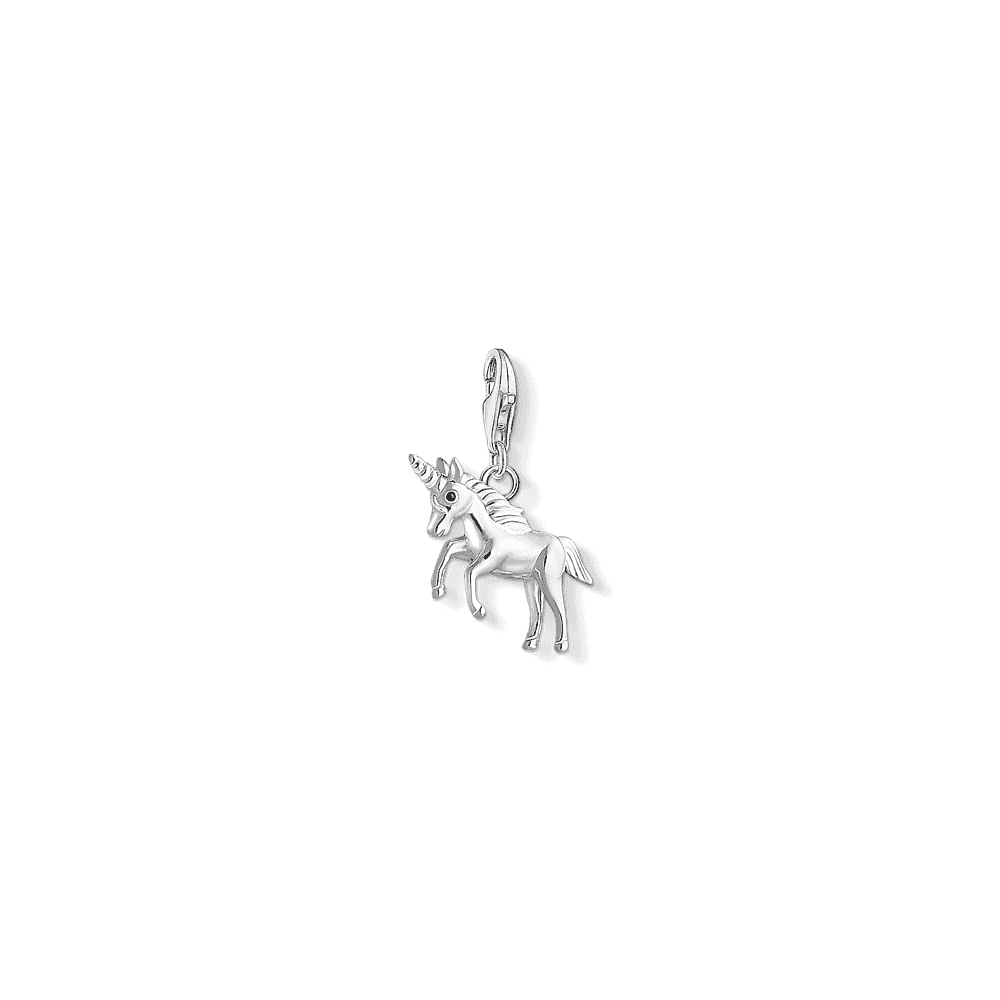 STERLING SILVER UNICORN CHARM PENDANT