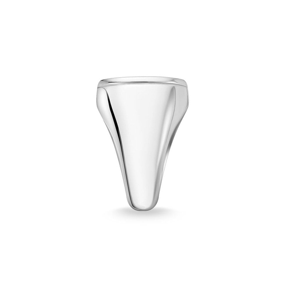 STERLING SILVER UNISEX CLASSIC ENGRAVABLE SIGNET RING