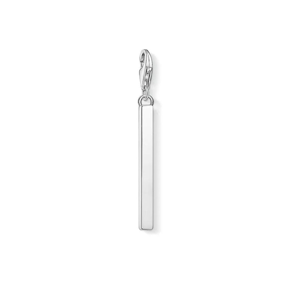 STERLING SILVER VERTICAL BAR CHARM