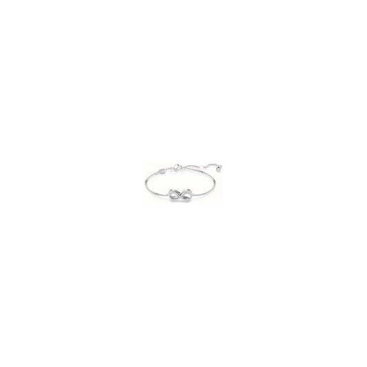 SWAROVSKI HYPERBOLA INFINITY WHITE RODIUM PLATED BRACELET