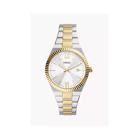 Scarlette Three-Hand, Date, Two-Tone Ladies Stainless Steel Watch