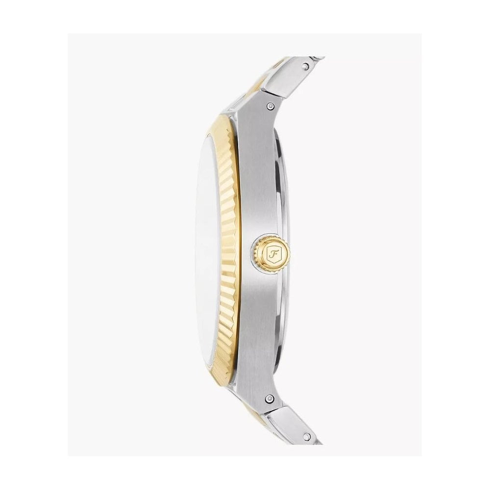 Scarlette Three-Hand, Date, Two-Tone Ladies Stainless Steel Watch