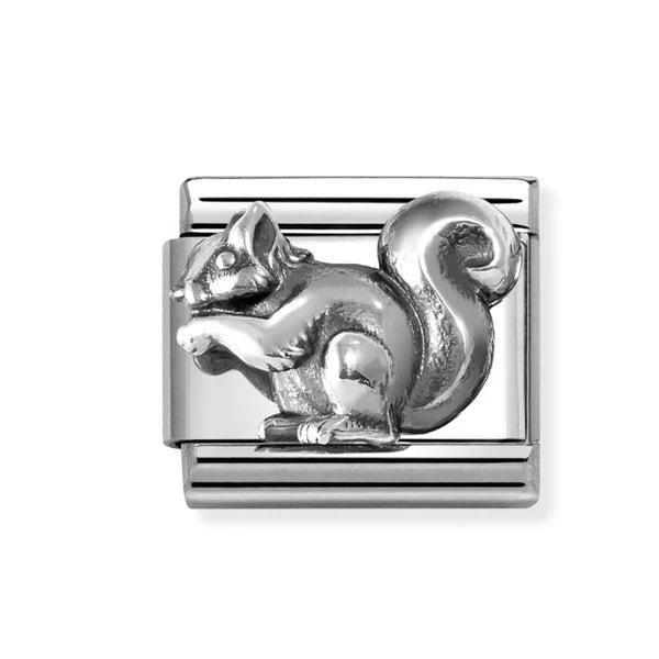 Silver Squirrel Nomination Charm