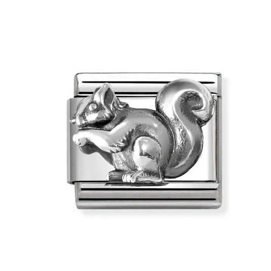 Silver Squirrel Nomination Charm