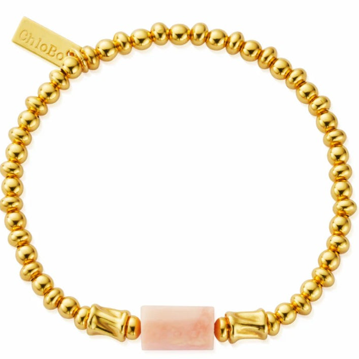 GOLD CHLOBO LOVE SPIRIT STONE BRACELET