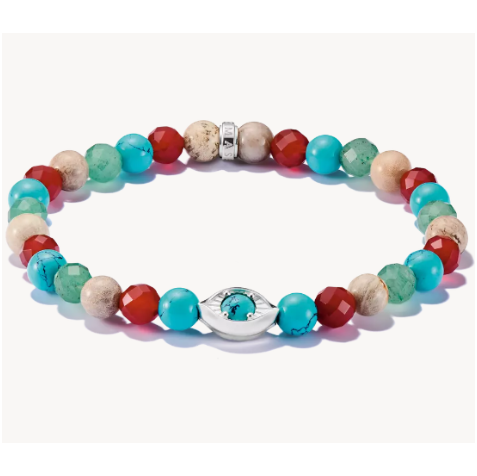 Multicolored Eye Bead Thomas Sabo Bracelet