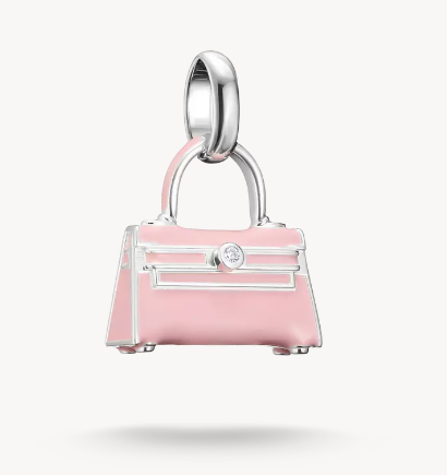 Pink Handbag Connect Charm