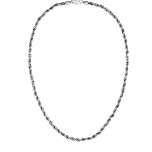 BOSS MYLES GENTS STAINLESS STEEL CHAIN