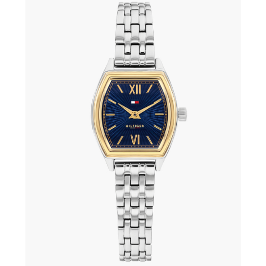 TOMMY HILFIGER BLUE DIAL LADIES STAINLESS STEEL WATCH