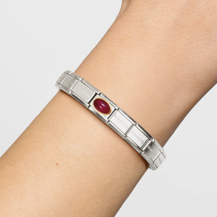 Ruby Stone Nomination Charm