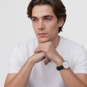 Daniel Wellington Classic White Dial Gents Green Croc Leather Watch