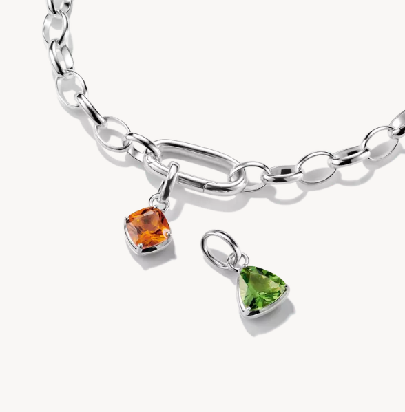 October Birthstone Connect Charm