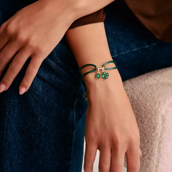 May Birthstone Connect Charm