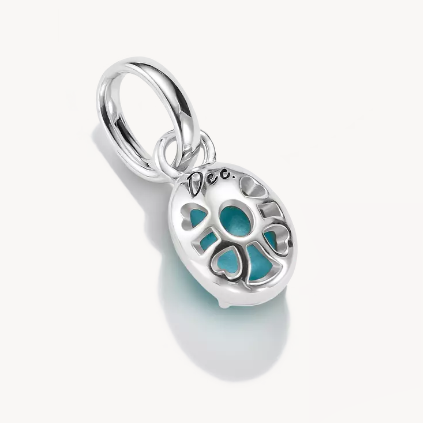 December Birthstone Connect Charm