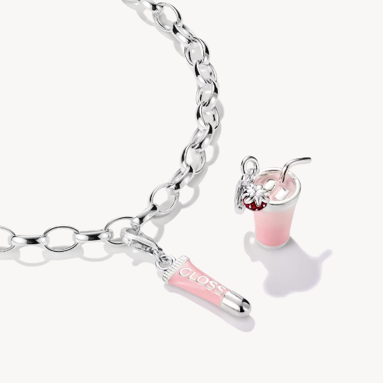 Pink Matcha Charm
