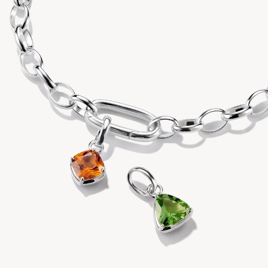 August Birthstone Connect Charm