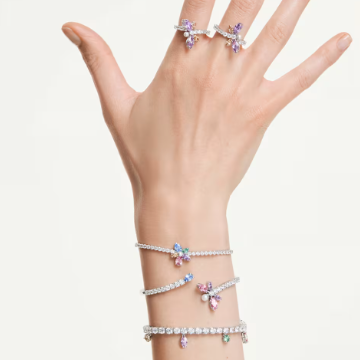 SWAROSKI ARIANA GRANDE DRAGONFLY MOTIF MEDIUM BANGLE