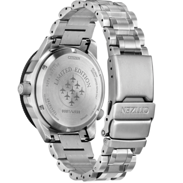 RED ARROWS LIMITED EDITION PROMASKER SKY GMT STAINLESS STEEL WATCH