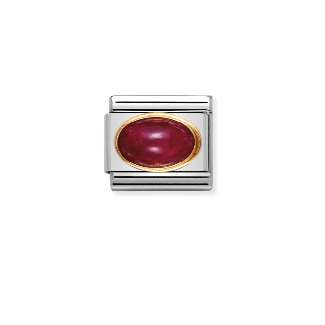 Ruby Stone Nomination Charm