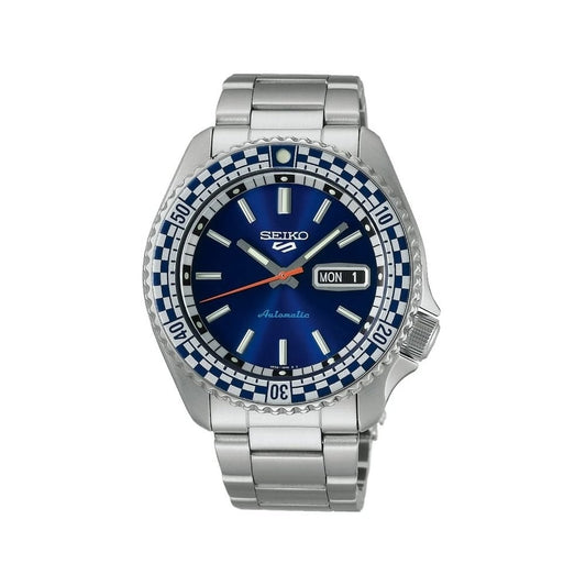 Seiko 5 Sports Petrol Blue ‘Checker Flag’ Special Edition