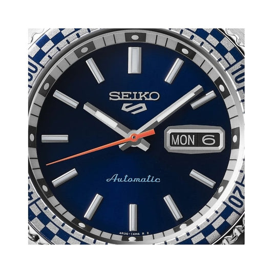 Seiko 5 Sports Petrol Blue ‘Checker Flag’ Special Edition