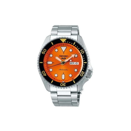 Seiko 5 Sports SKX Sports Style Orange Dial