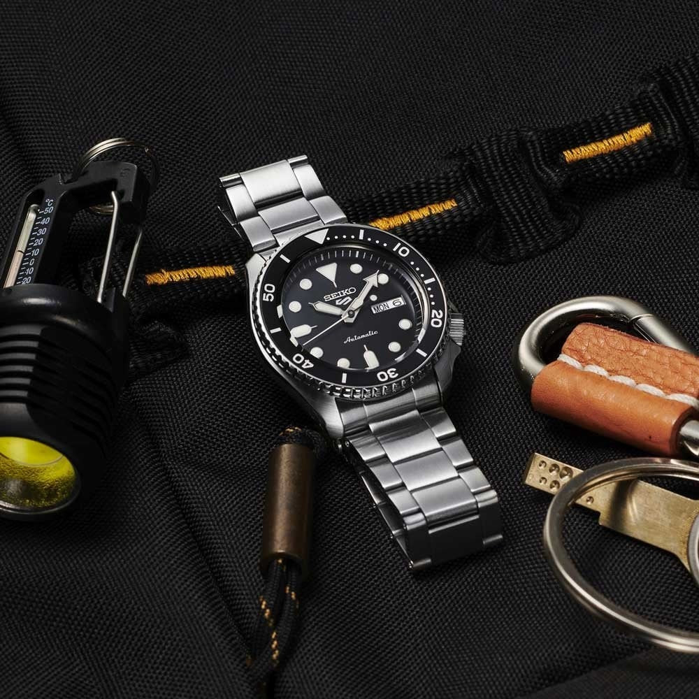 Seiko 5 Sports Sports Style Black Dial Watch