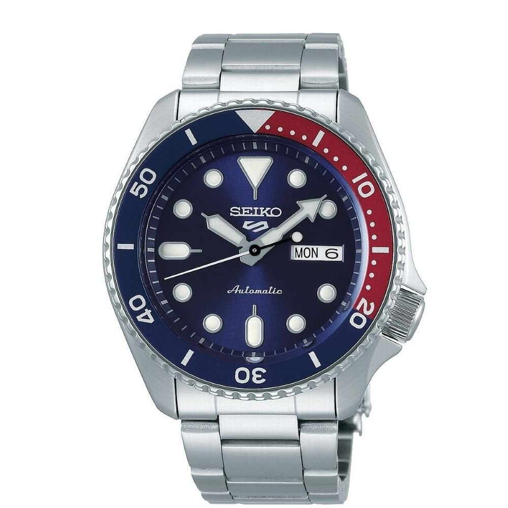Seiko Mens Automatic Seiko 5 Steel Watch 