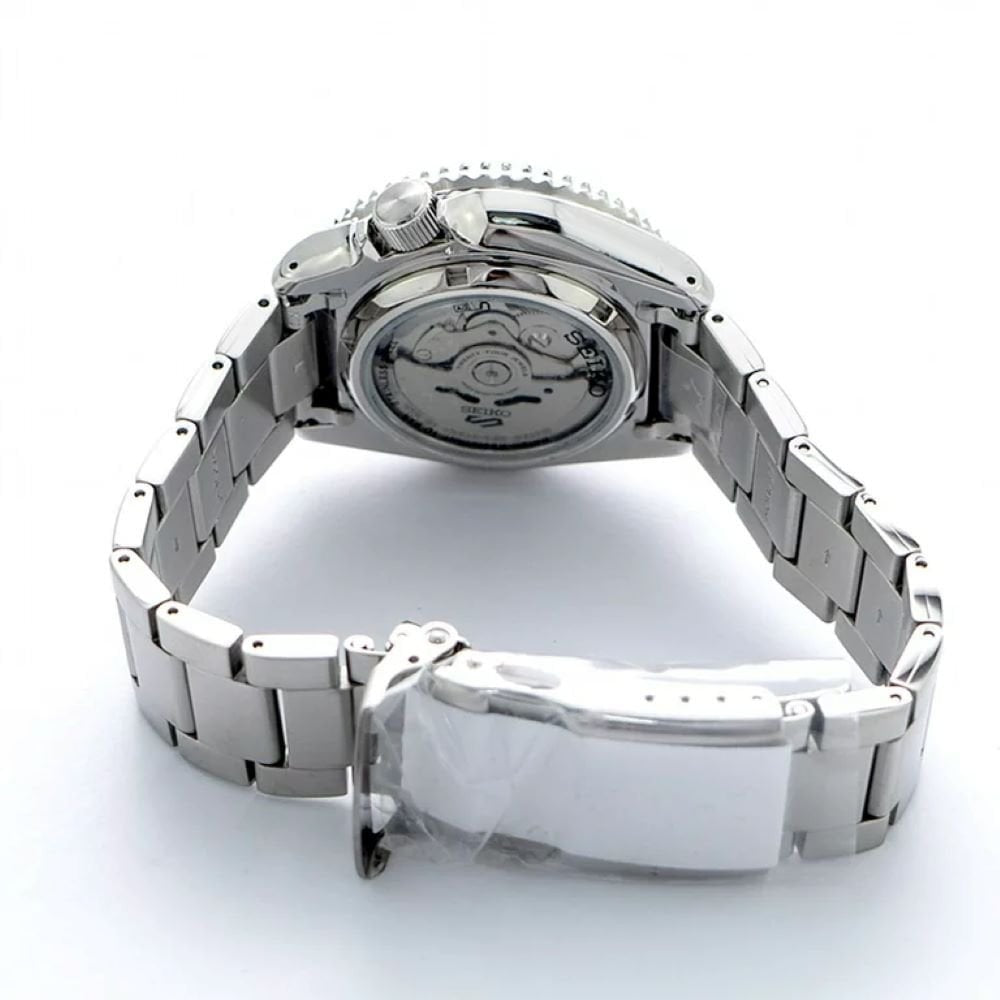 Seiko Mens Automatic Seiko 5 Steel Watch 